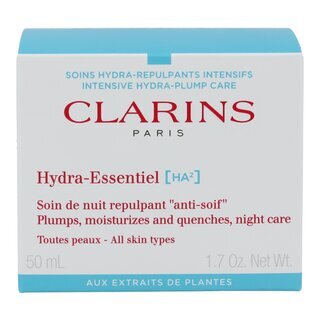 Hydra-Essentiel - Soin de nuit repulpant anti-soif - Toutes peaux 50ml