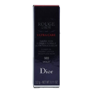 Rouge Dior Ultra Rouge - Care 989 Violet 3g