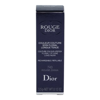 Rouge Dior - Satin Lipstick - 743 Rouge Zinnia 3,5g