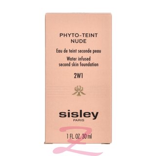 Sisley Phyto-Teint Nude Water Infused Second Skin Found. - 2W1 Light Beige 30ml