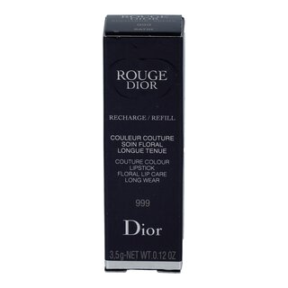Rouge Dior - Satin Lipstick Refill - 999 Satin 3,5g