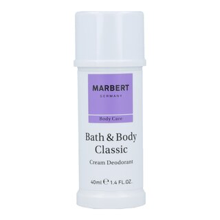 Bath & Body Classic - Cream Deodorant 40ml