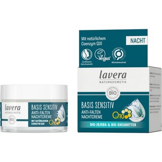 basis sensitiv - Anti Falten Nachtcreme Q10 50ml