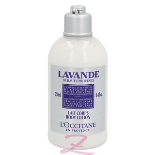 LOccitane Lavender From Haute-Provence Body Lot. - With Protected Designation Of Origin Lavender Essential Oil 250ml