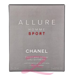 Allure Pour Homme - Sport Eau Extrme - EdP Twist and Spray 60ml