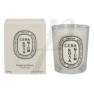 Geranium Rosa Scented Candle 190g