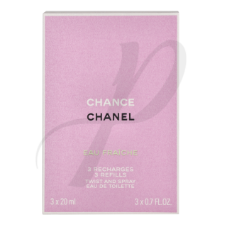 Chance Eau Fraiche - EdT 3x20ml Nachfüller