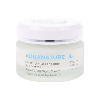 AQUANATURE - Feuchtigkeitsspendende Nachtcreme 50ml