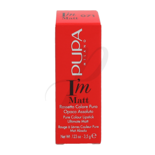 Pupa IM Matt Lipstick - #071 True Red Matt 3,5g