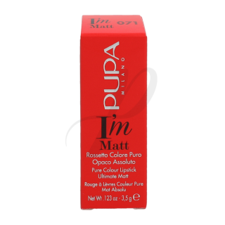 Pupa IM Matt Lipstick 3,5g #071 True Red Matt