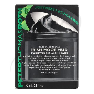 P.T. Irish Moor Mud Purifying Black Mask 150ml