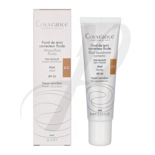 Couvrance Fluid Foundation Corrector SPF20 - #4.0 Honey 30ml