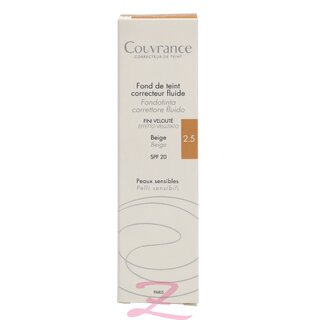 Couvrance Fluid Foundation Corrector SPF20 - #2.5 Beige 30ml