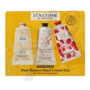 LOccitane Pink Flowers Hand Cream Trio Set 225ml