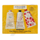 LOccitane Pink Flowers Hand Cream Trio Set 225ml