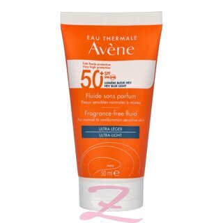 High Protection Unscented Fluid SPF50+ 50ml