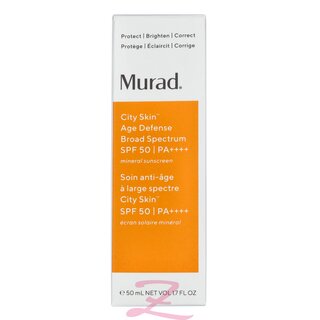 Murad City Skin Age Defense Broad Spectrum SPF50 PA++++ 50ml