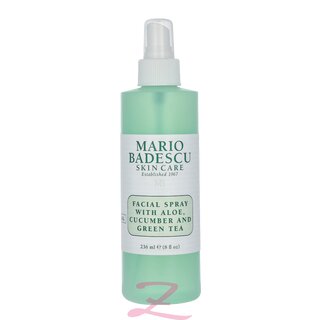 Facial Spray With Aloe - Cucumber & Green Tea 236ml