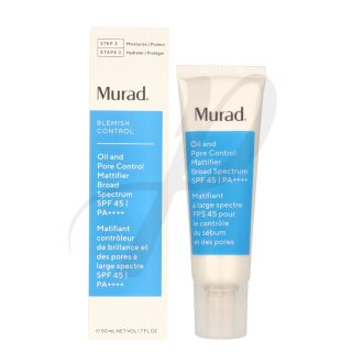 Murad Oil-Control and Pore Control Mattifier SPF45 50ml