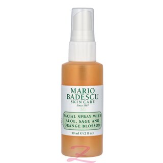 Facial Spray With Aloe, Sage & Orange Blossom 59ml