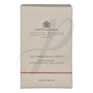 Re-Charge Black Pepper Bodyscrub Bar 250g