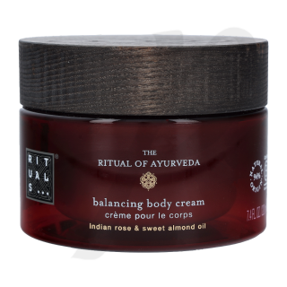 Balancing Body Cream - Indian Rose & Sweet Almond Oil 220ml