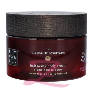 Balancing Body Cream - Indian Rose & Sweet Almond Oil 220ml