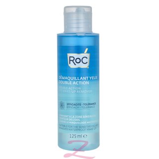 Double Action Eye Make-up Remover - Suitable for the Sensitive Eye Area. Removes Waterproof Make-Up 125ml