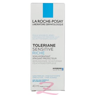 Toleriane Sensitive Rich Cream - Alcohol Free 40ml