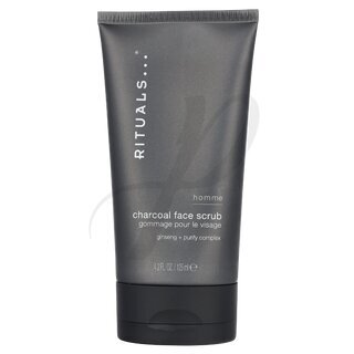 Homme Charcoal Face Scrub - Ginseng + Purity Complex 125ml