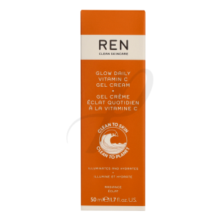 REN Glow Daily Vitamin C Gel Cream 50ml