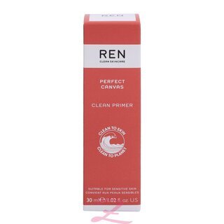 Perfect Canvas Clean Primer - Pink Version - Silicone Free - All Skin Types 30ml