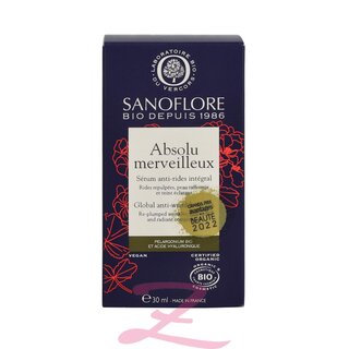 Sanoflore Absolu Merveilleux Global Anti-Wrinkle Serum 30ml