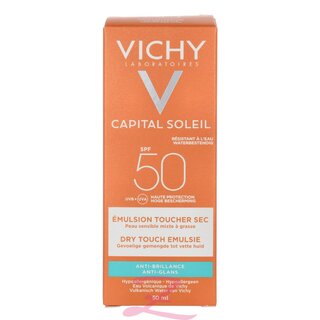 Ideal Soleil SPF50 Face Emulsion Dry Touch 50ml