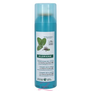 Detox Dry Shampoo With Organic Aquatic Mint 150ml