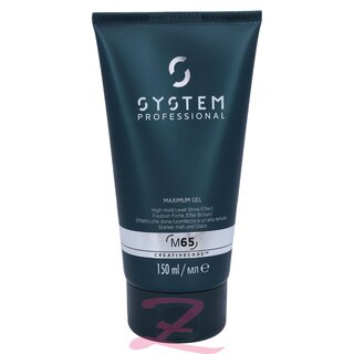 Wella System P. - Men Maximum Gel M65 150ml