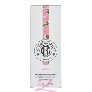 Roger & Gallet Rose Wellbeing Fragrant Water 100ml