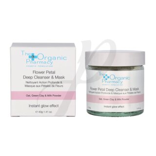 The Organic Pharmacy Flower Petal Deep Cleanser & Mask