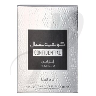 Confidential Platinum Eau de Parfum 100ml