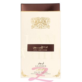 Lattafa Ana Abiyedh Leather Edp Spray