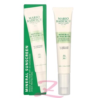 Mario Badescu Mineral Sunscreen SPF30