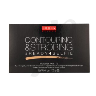 Paleta de polvos contouring & strobing 17,5g