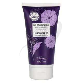 Dr. Renaud Ivresse Flor. 2 In 1 Shower Gel-Cleanser & Scrub