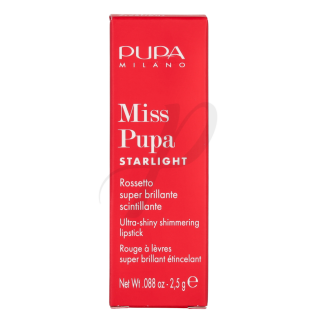 Barra de labios Miss Pupa Starlight 2.5g