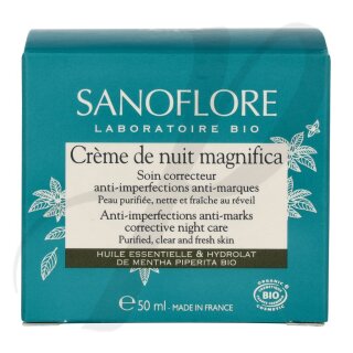 Sanoflore Creme De Nuit Magnifica Corrective Night Care