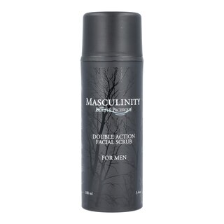 Masculinity Double Action Facial Scrub - Pumpspender 100ml
