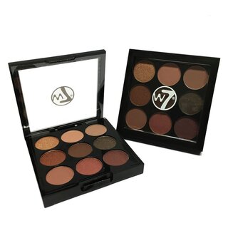 The Naughty Nine Eye Colour Palette -  Naughty Shades