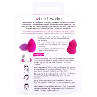 Brushworks - HD Complexion & Contouring Set