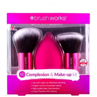 Brushworks - HD Complexion & Make-up Kit