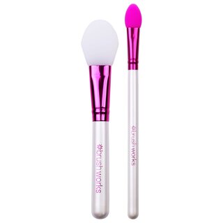 Brushworks - Silicone Face Mask Applicators TwinPack